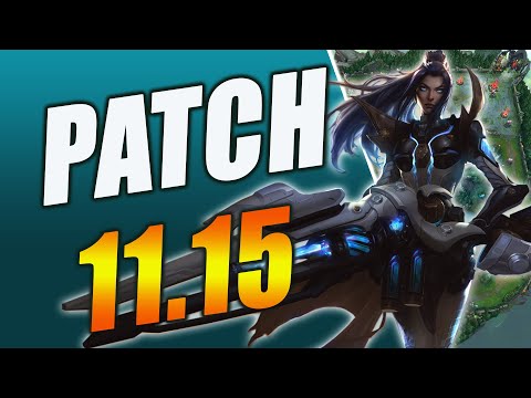 Finalmente NERF no CAMPEÃO mais ROUBADO do LOL - PATCH 11.15 - League of Legends