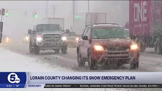 Simpler snow alerts: Lorain County moves to a 2-tier system