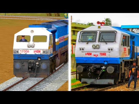 🚆 Powerful Indian Diesel Train