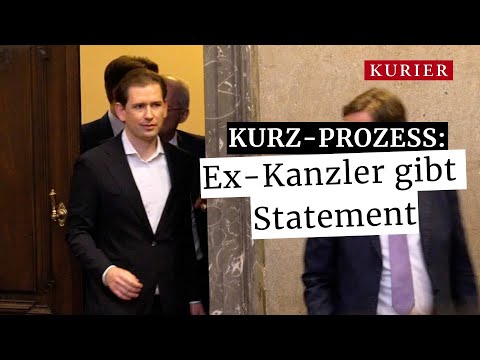 Sebastian Kurz trial: Former Chancellor gives statement