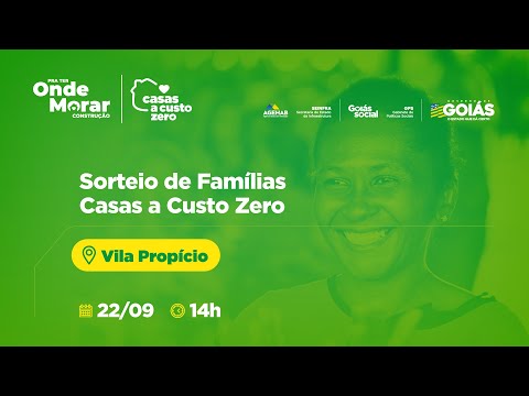 Sorteio de Famílias em Vila Propício