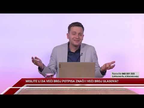 TV REPLIKA 29.04.2021. - MISLITE LI DA VEĆI BROJ POTPISA ZNAČI I VEĆI BROJ GLASOVA?