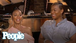 Jada Pinkett Smith &amp; Queen Latifah On First Meeting, Almost 30-Year Friendship | People NOW | People