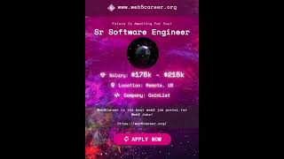 Remote Sr Software Engineer at CoinList | $175k-$215k | Web3 Job