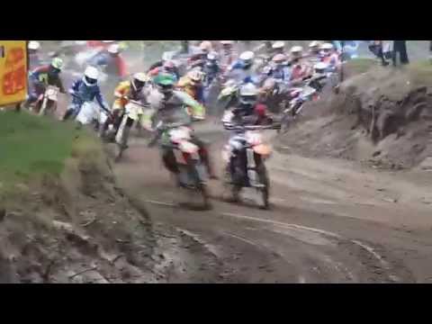 20150425 UMX 1 Heerde Start 1e M Derk ten Cate#85 Guus  ten Cate#235  P4250096