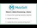 How to handle error records in Mule 4 Batch Processing