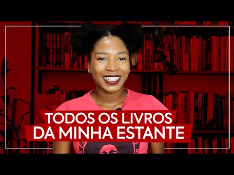 TOUR POR TODA MINHA ESTANTE EM 2022! Mais de 500 livros 😱 Parte 1 | Impressões de Maria