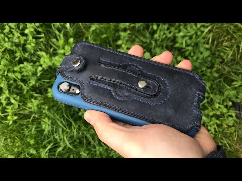DIY неубиваемый чехол для iPhone X/XR/XS/11/12 из натуральной кожи