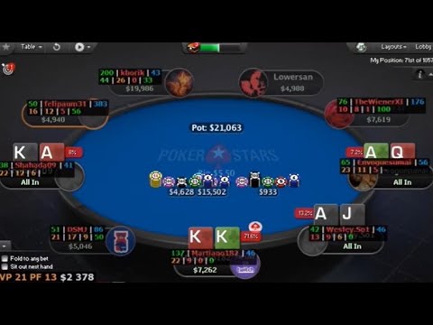 Normal day on PokerStars