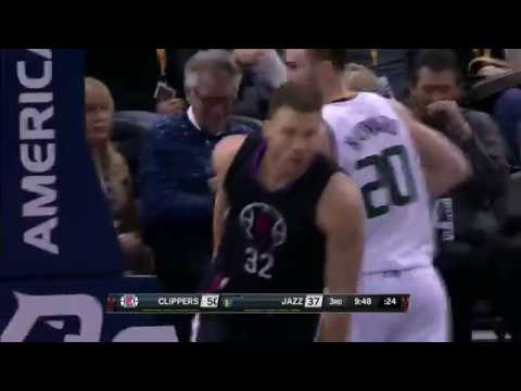 Blake Griffin All the Way! | Clippers vs Jazz | Feb 13, 2017 NBA Regular Season