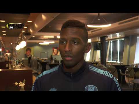 Dion Malone voor Forutna Sittard - ADO Den Haag (08-11-2019)