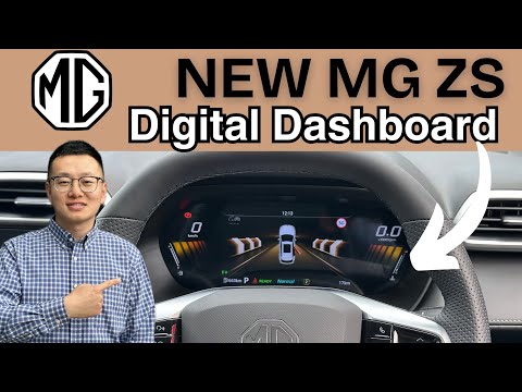 2025 New MG ZS | Tutorial - Digital Dashboard Display - Hybrid & Petrol