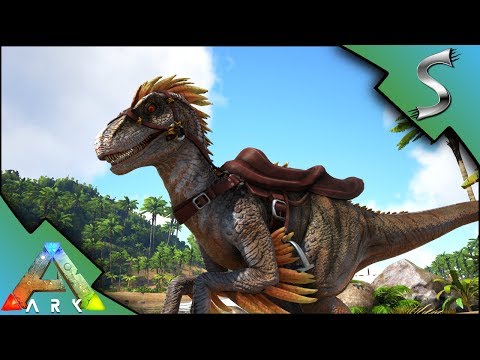 CRAPTOR RISES! RAPTOR TAMING AND JOURNEY FOR CRYSTAL! - Ark: Survival Evolved [S4E7]