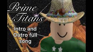 Cover art for Prime Titans