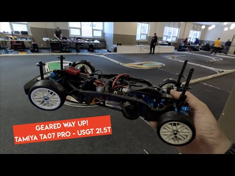 GEARED UP! USGT racing with Tamiya TA07 Pro - Netcruzer RC
