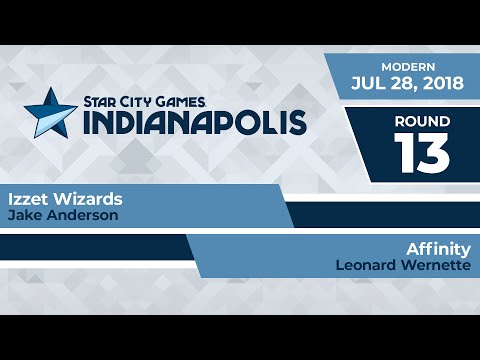SCGINDY: Round 13 - Jake Anderson vs Leonard Wernette | Modern