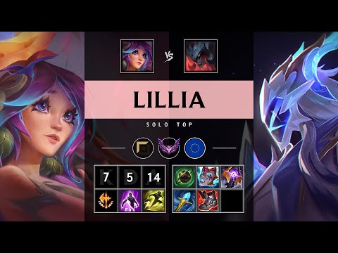 Lillia Top vs Aatrox - EUW Master Patch 25.15