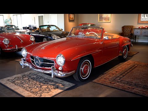 Thumbnail for 1958 Mercedes-Benz 190 SL Roadster (408090) - Walkaround | Daniel Schmitt & Co. by Mercedes-Benz 190 SL
