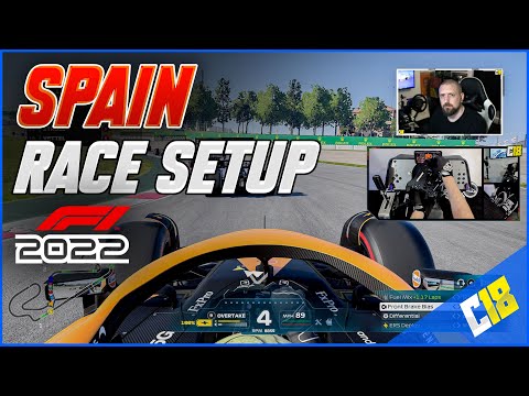 F1 22 Spain Race Setup 🔔 Best Car Race Setup For Spain F1 2022