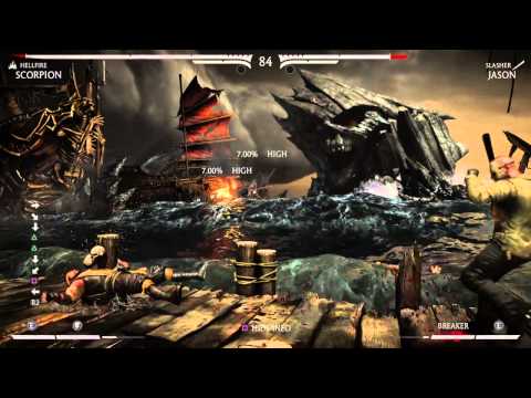 Mortal Kombat X Scorpion's Nether Hole Brutality