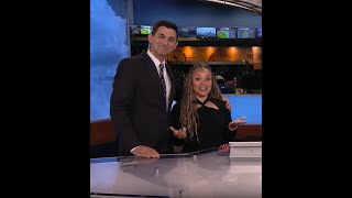 Matt Milosevich & Caray Grace compare their staggering height difference