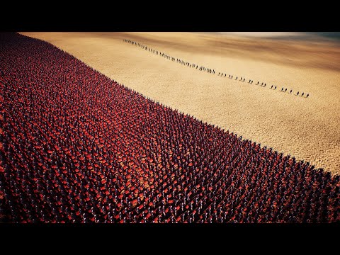 1.5 Million Romans Vs 100 John Wick Ultimate Epic Battle Simulator 2 UEBS2