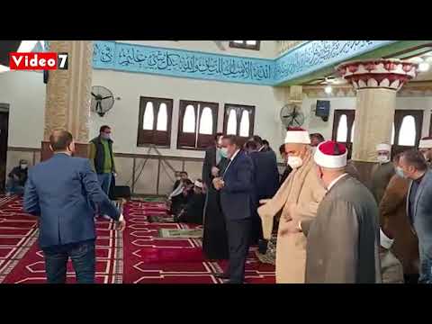 وزير الأوقاف ومحافظ المنوفية يفتتحان مسجد عصمت السادات بتلا