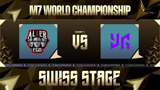 [ID] | M7 Swiss Stage Day 3 | AE vs YG | Game 1
