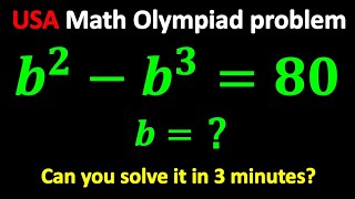 Can you solve this math olympiad problem in 3 minutes? 🧐🤔🔥🧠 Let's solve it step by step together.✅