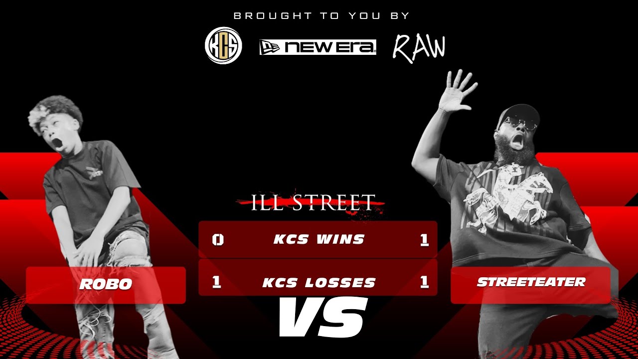 Robo vs StreetEater | Top 16 | KCS x Ill Street | Krump Battle