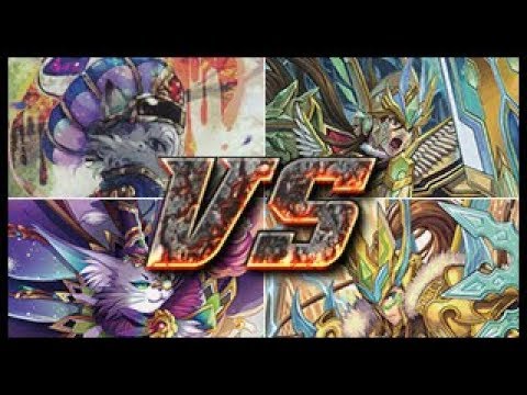 【対戦動画】Honorary Professor Meilleur Chatnoir  (Great Nature) vs Garmore Excel (Gold Paladin)【ヴァンガード】