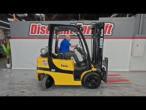 YALE GLP050VX 5,000lb LP (Propane) #753P - Forklift for Sale