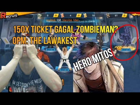 Gacha 150x GAGAL dapat ZOMBIEMAN??? OPM: The LAWAKEST