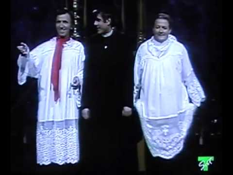 Teo Teocoli- Armando Celso Ossario- Massimo Boldi    IL CAMPANARO