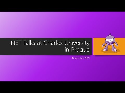 .NET Talks at MFF UK in Prague [EN]