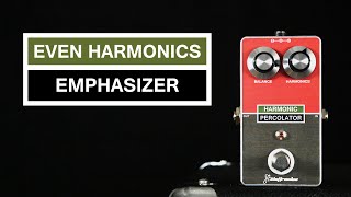 Video thumbnail for Even Harmonics Emphasizer by FTelettronica Handmade Pedals