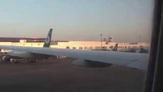 preview picture of video 'EVA BR88 B77W Paris CDG to Taipei TPE Landing + Ground Activity'