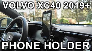Volvo XC40 (2019-2025): Phone Holder / Mount Designed For The XC40! Installation And Review.
