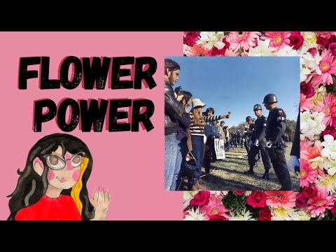 Las tiaras de flores y el Flower Power