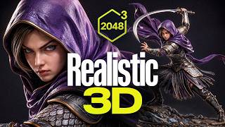 超高精細なAI 3Dモデル生成ツールが登場 - Hi3D V3.0 (2048³ボクセル)