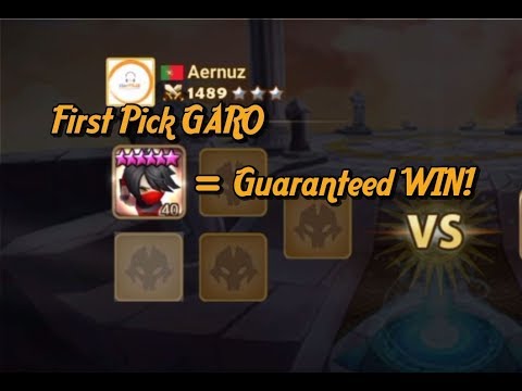 Garo first pick = WIN! || RTA || Summoners War