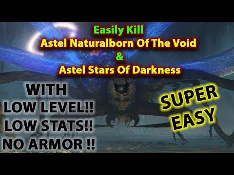 Astel Naturalborn Of The Void boss fight guide, best strategy to beat both forms of Astel *NERFED*