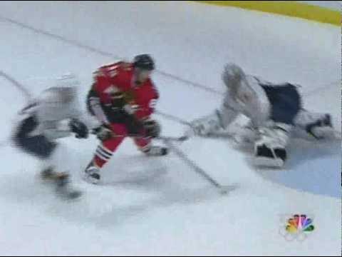 NHL 2010 Playoffs - Tomas Kopecky Breakaway Goal (April 24 2010)