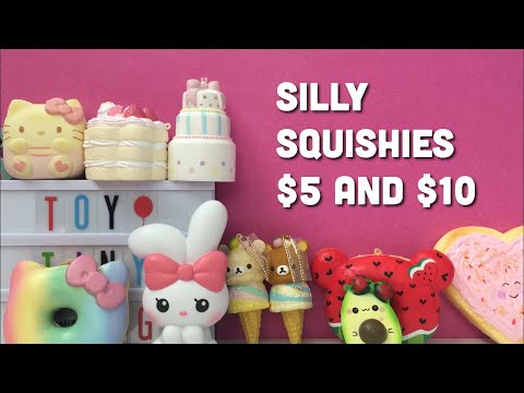 Silly Squishies $5 and $10 Squishy Package | Toy Tiny Video