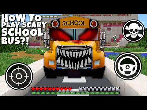 HOW to PLAY as SCARY SCHOOL BUS vs MINIONS vs SONIC vs HUGGY WUGGY in Minecraft ?