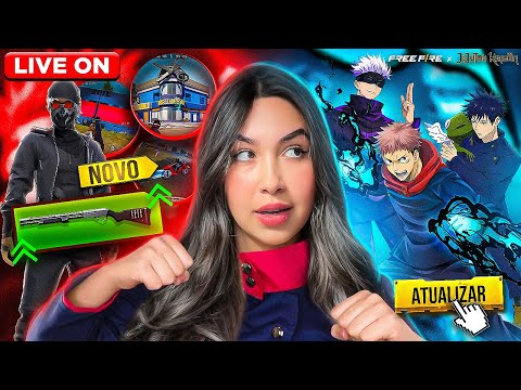 SÓ MARTELADA NOS BOTECOS DA RANK 🤣😈 FREE FIRE AO VIVO  🎀LETHICIAX FF🎀