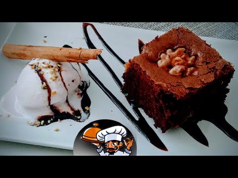 ✅ How to make the best CHOCOLATE BROWNIE with EASY NUTS 😋 It's great! #recetaschefkarim