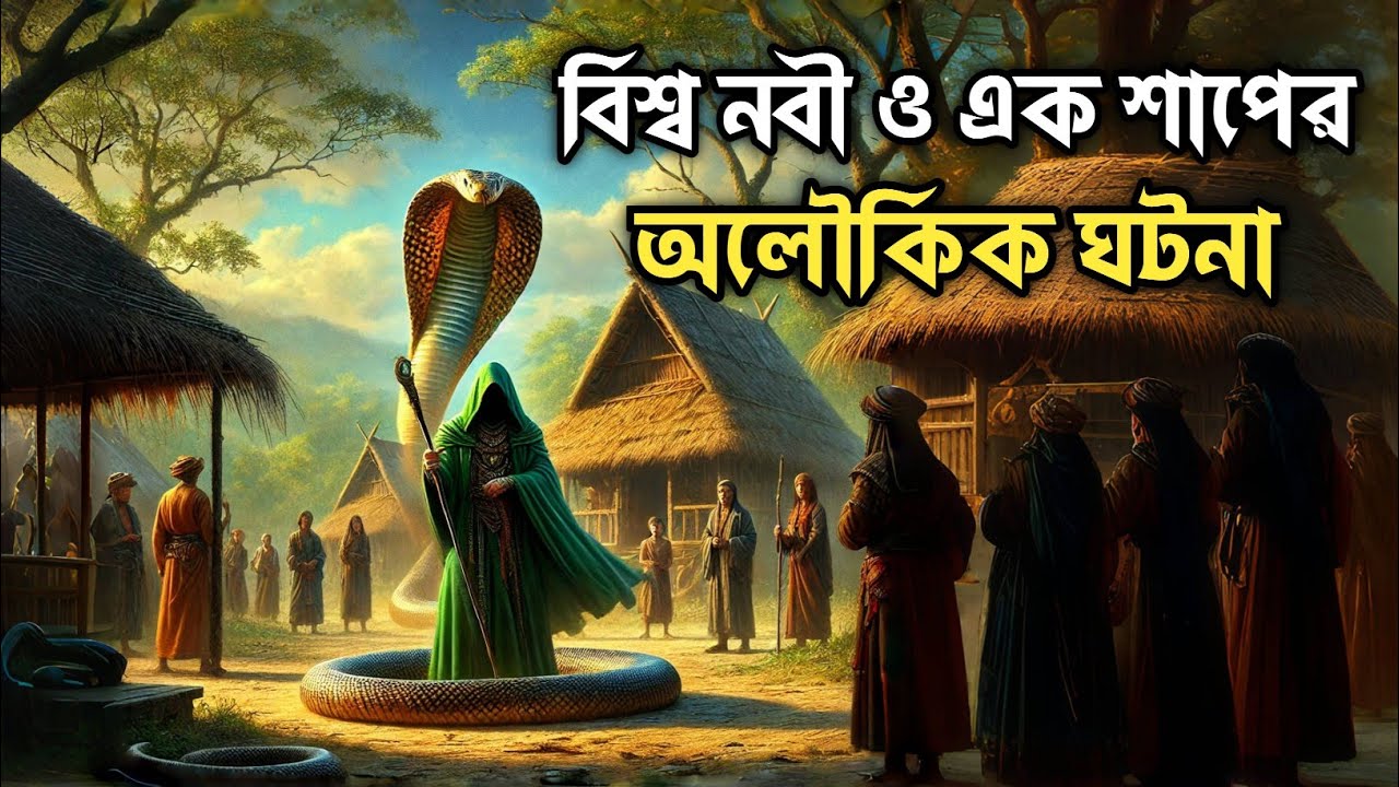 বিশ্বনবী ও এক সাপের সেই বিখ্যাত ঘটনা। ইসলামিক কাহিনী। Bangla islamic video.IRCTAMIM..