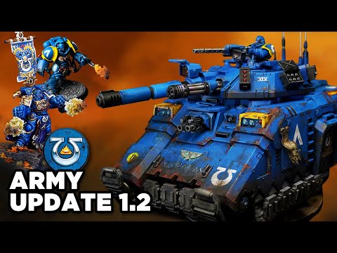 PRIMARIS: CALGAR, EXECUTIONER TANK, AGGRESSORS - LT's ARMY UPDATE 1.2 | WARHAMMER 40K MINIS