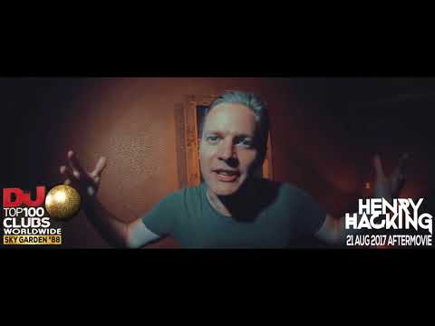 HENRY HACKING - Sky Garden Bali Int. DJ Series - AUGUST 21st, 2017